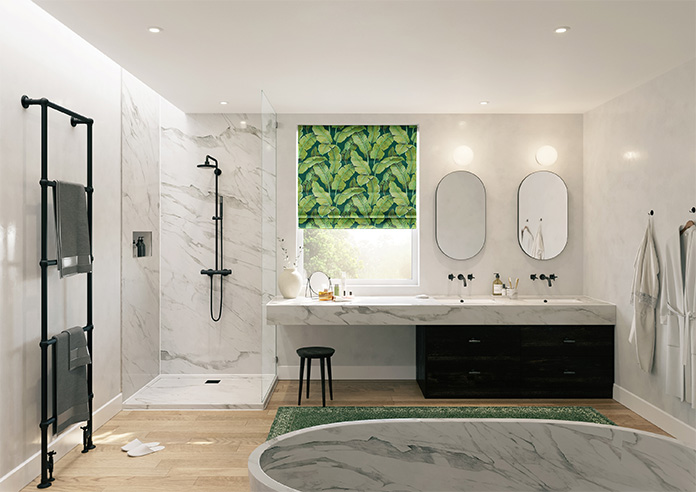 Nicobar, Viridian - Motorised Roman Blind - Image 8